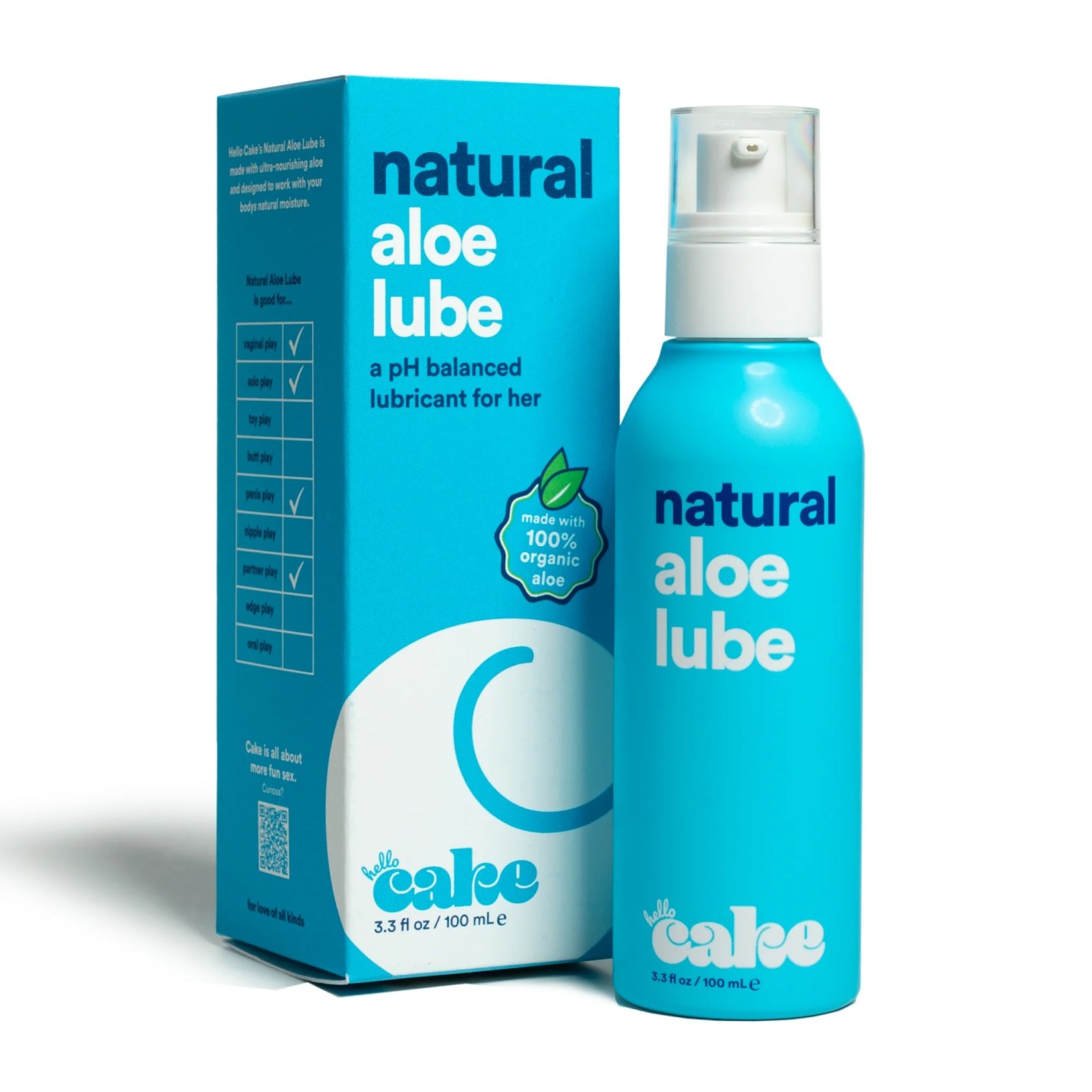 hello cake natural aloe lube