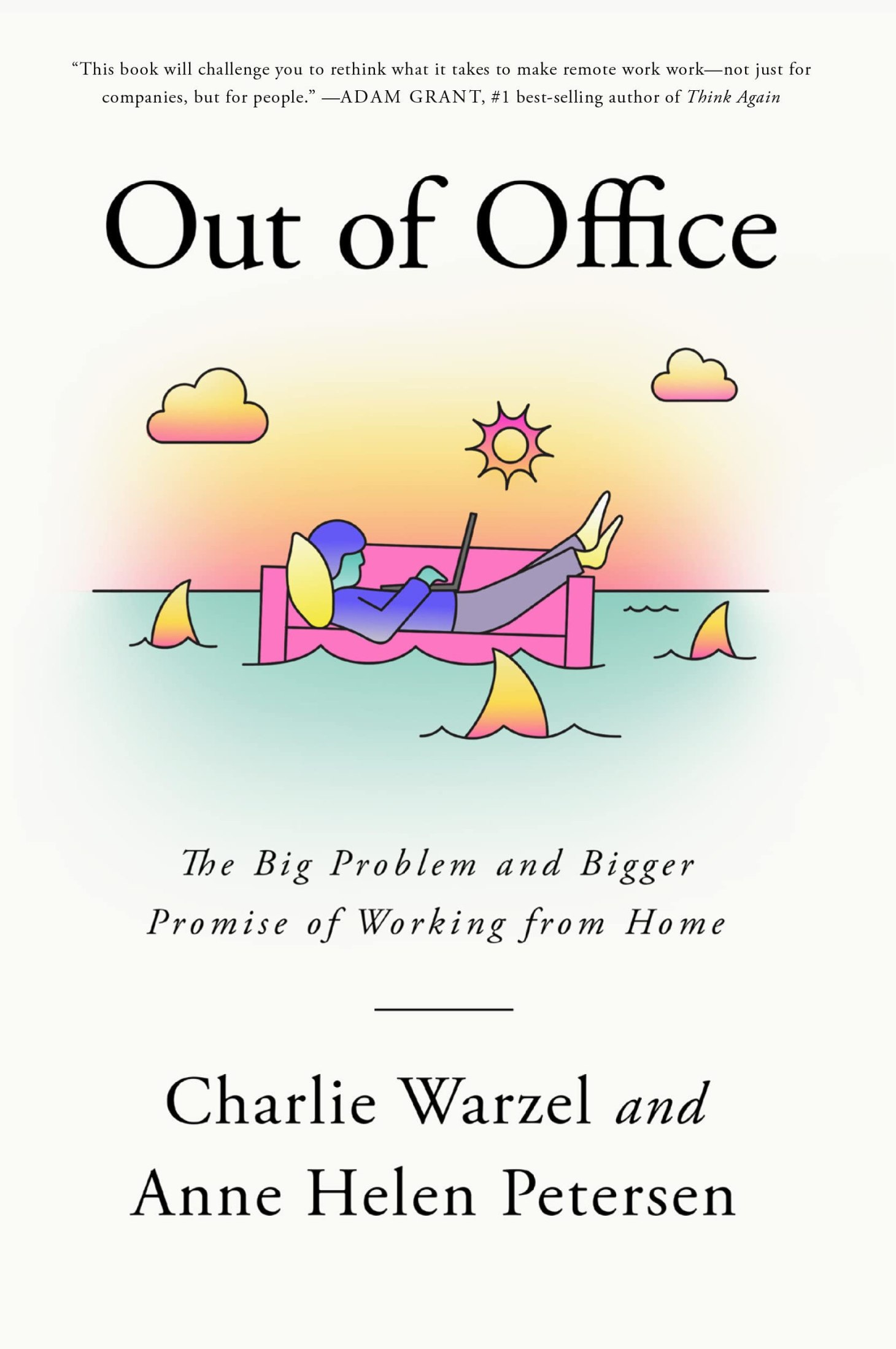 out of office book cover, best work from home gifts