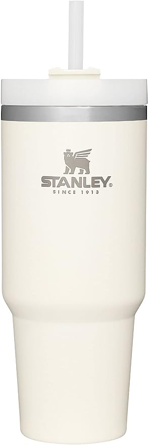 CteaTs Reusable Glass Straws Compatible with Stanley Cup Tumbler