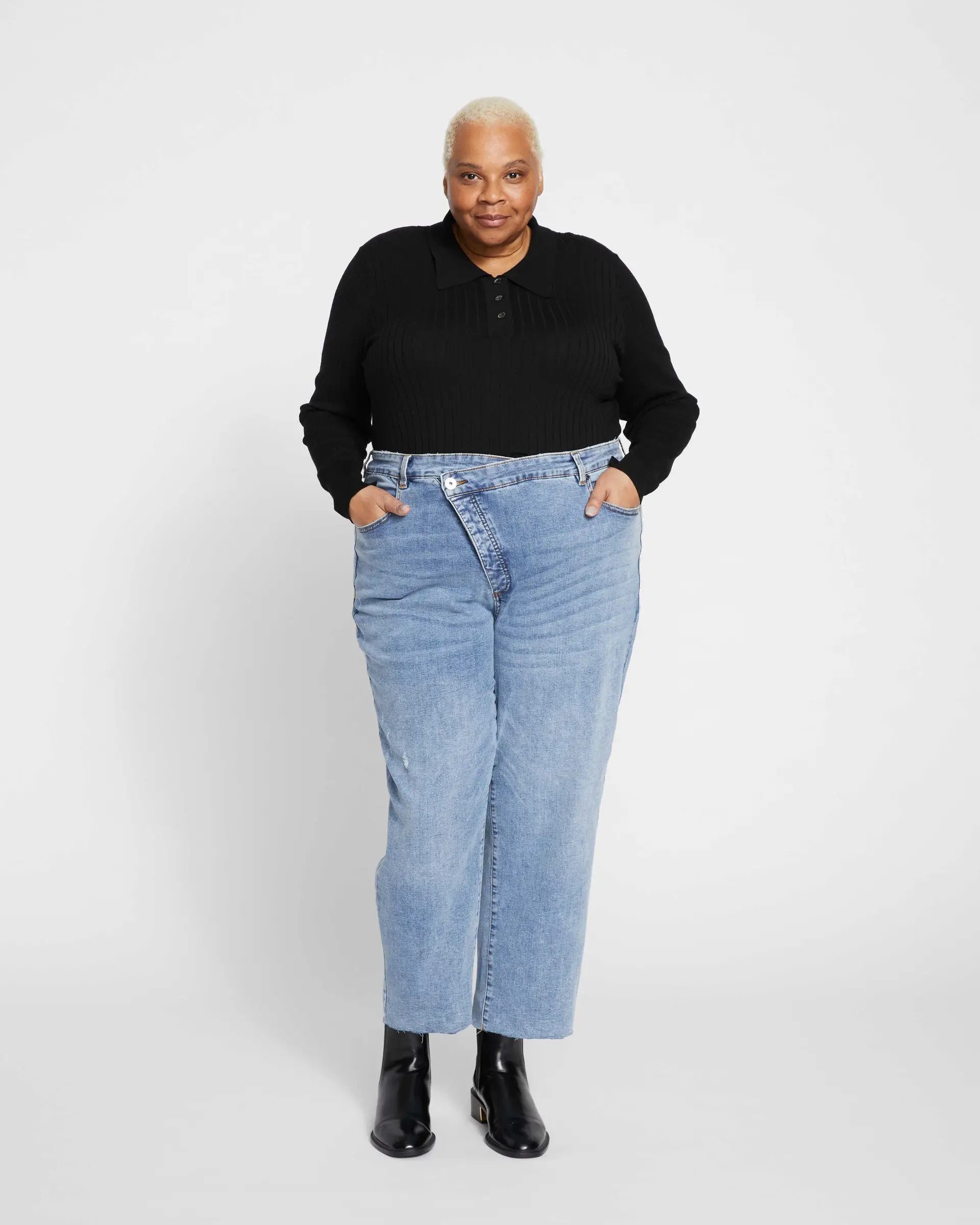  TESTING MOM  STRAIGHT LEG JEANS FOR CURVY THIGHS  TRY ON  COMPARE  MIDSIZE UK 121416 BODY  YouTube