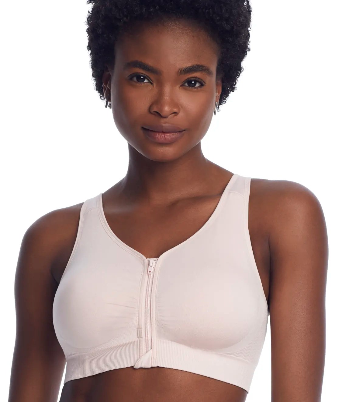 Front Closure Bra for Seniors,Goldies Bra for Front Closure, Embraced Bras  for Women - skin color
