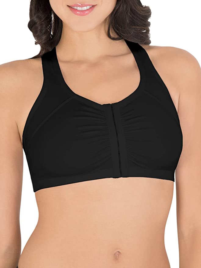 Bigersell Bra for Older Women Deals 3pc Front Closure Wireless Bras for  Women Push-Up Bra Style R3410 V-Neck Back-Smoothing Bras Hook and Eye Bra