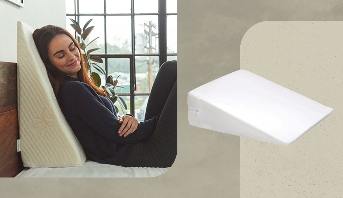 Washable Memory Foam Knee Pillow Side Sleeper - Inspire Uplift