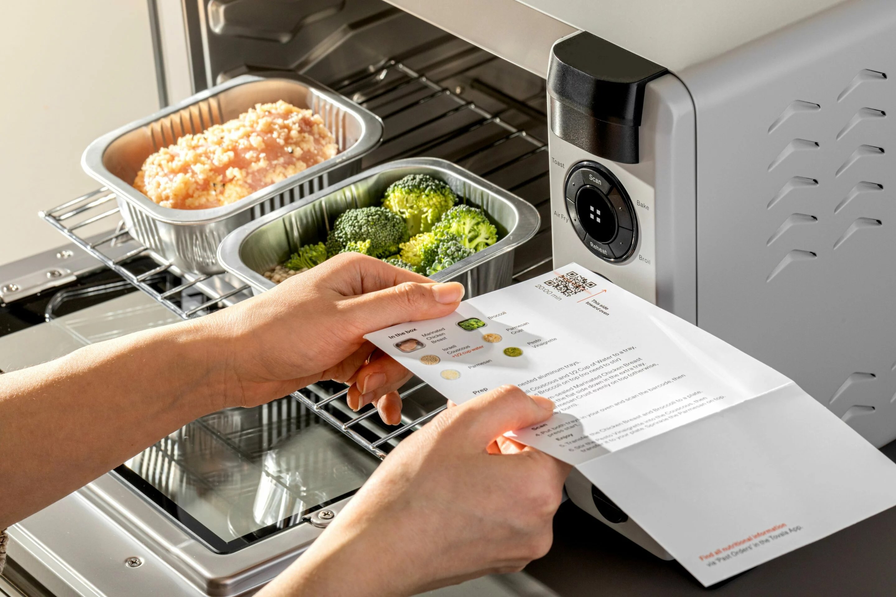 Scan, cook and serve: Smart oven turns up the heat on home meals - Medill  Reports Chicago