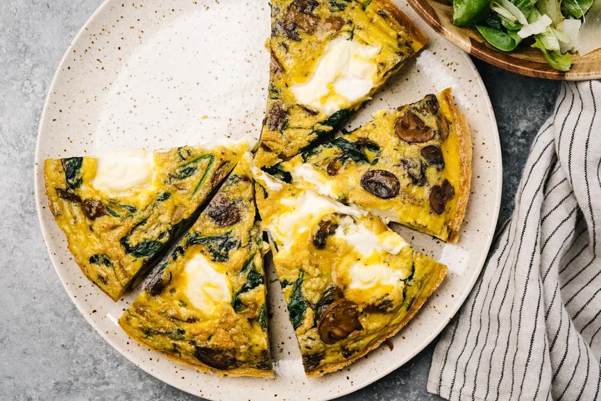 Air-fryer classic frittata