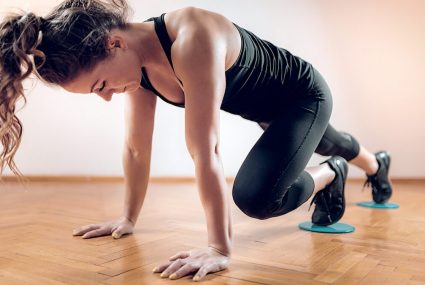 The Best 10 Minute Full Body Core Sliders Workout For Beginners