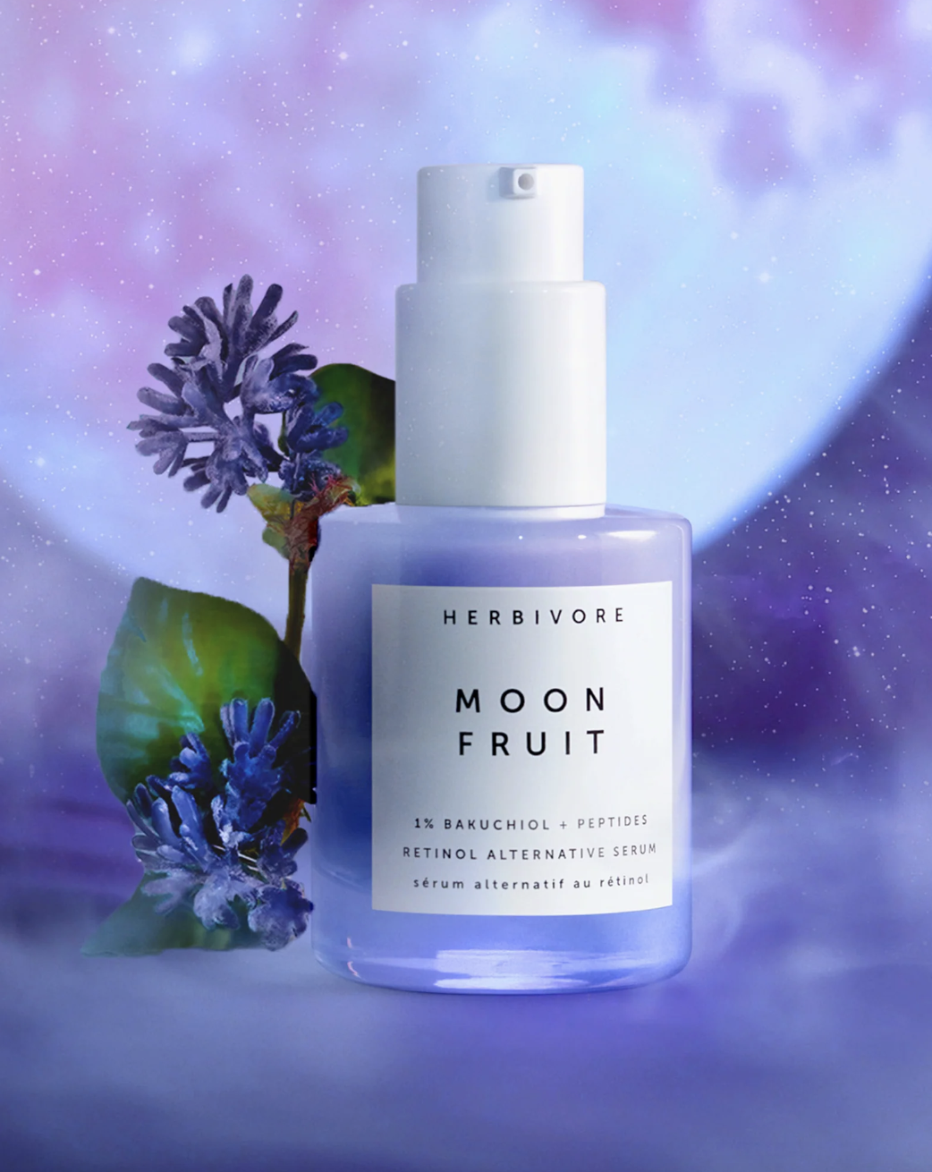 Herbivore Moon Fruit 1% Bakuchiol + Peptides Retinol Alternative Serum