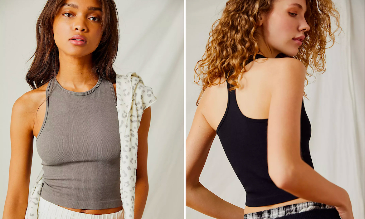 I've Been Going Braless in These Shelf-Bra Tank Tops From