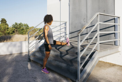 walking up stairs exercise