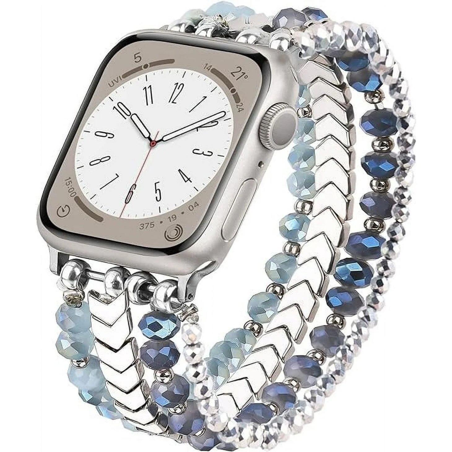 Beaded apple watch band from v-moro