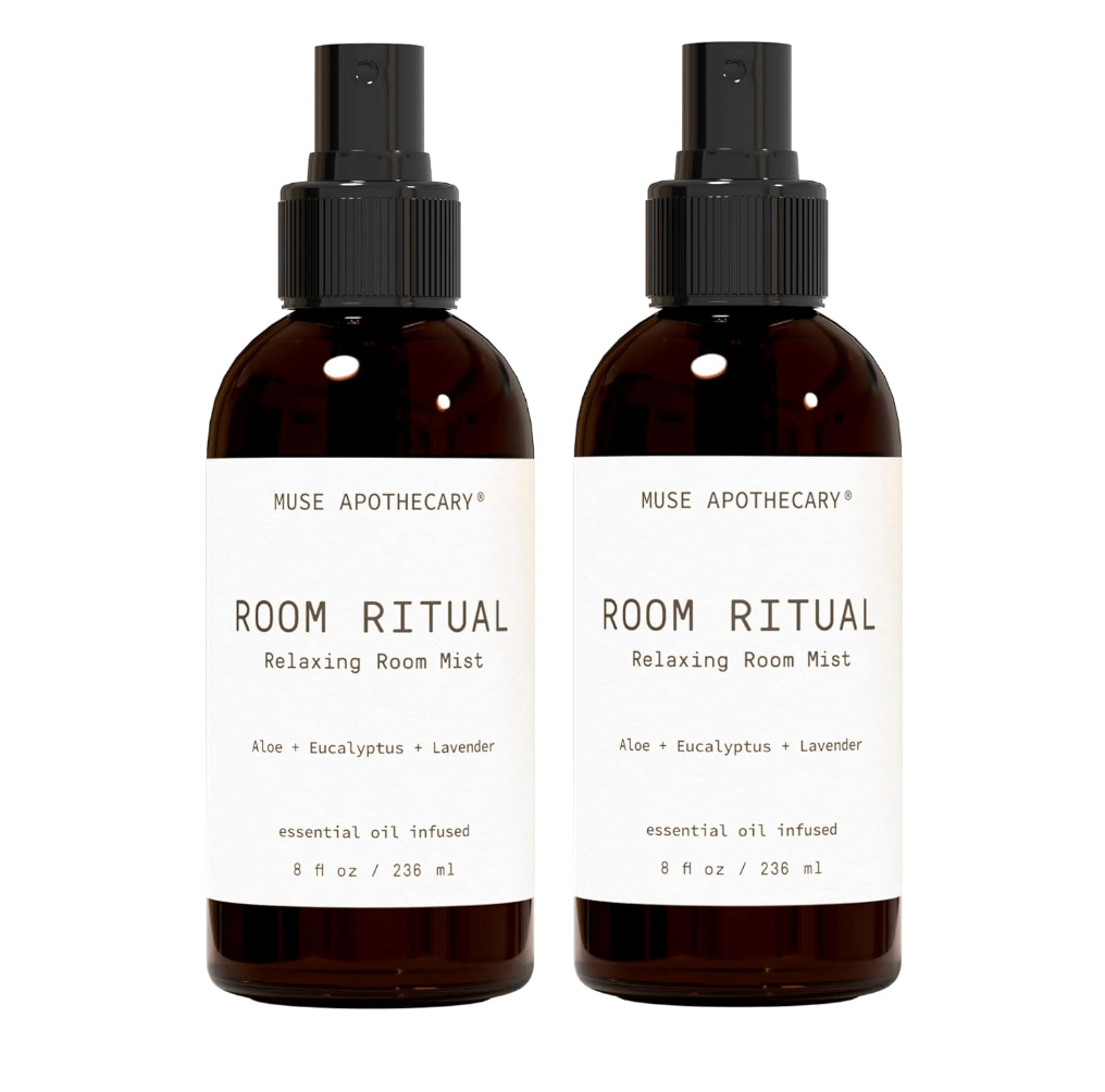 Muse Apothecary Room Ritual mist on white background