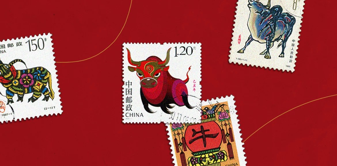 Chinese zodiac ox year of the dragon