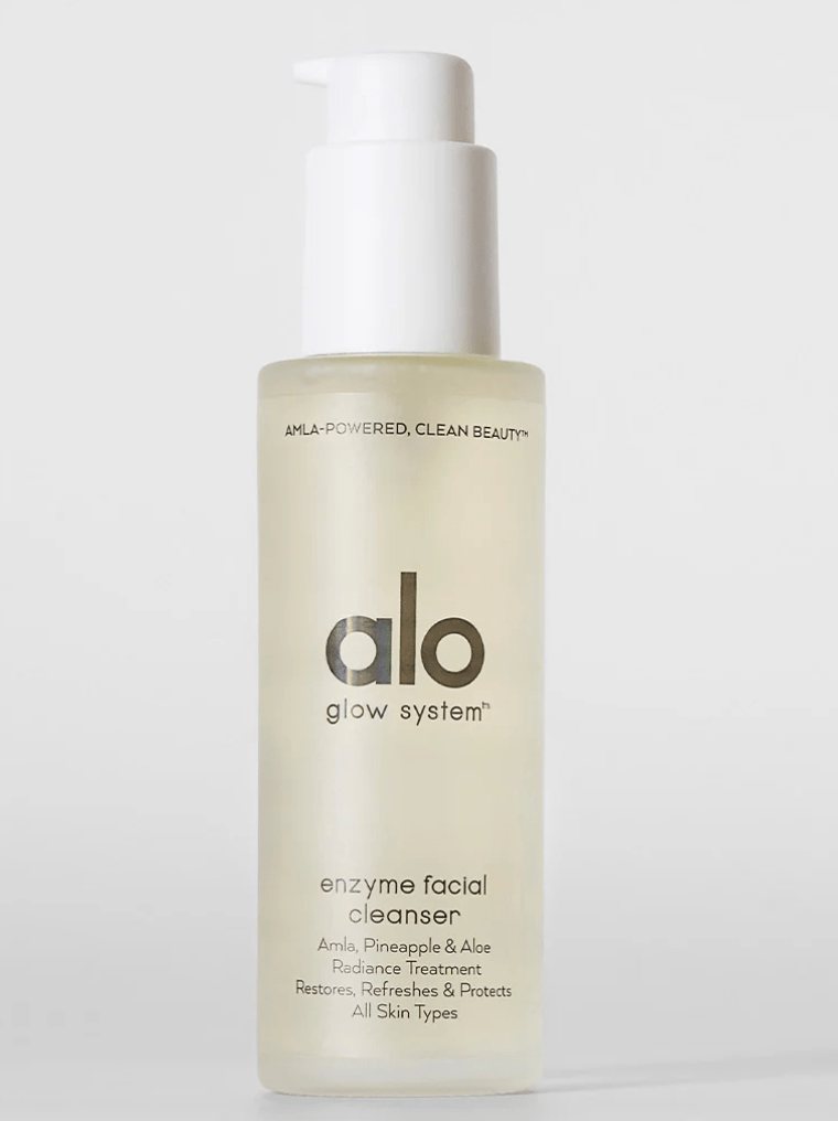 alo enzyme cleanser on white background