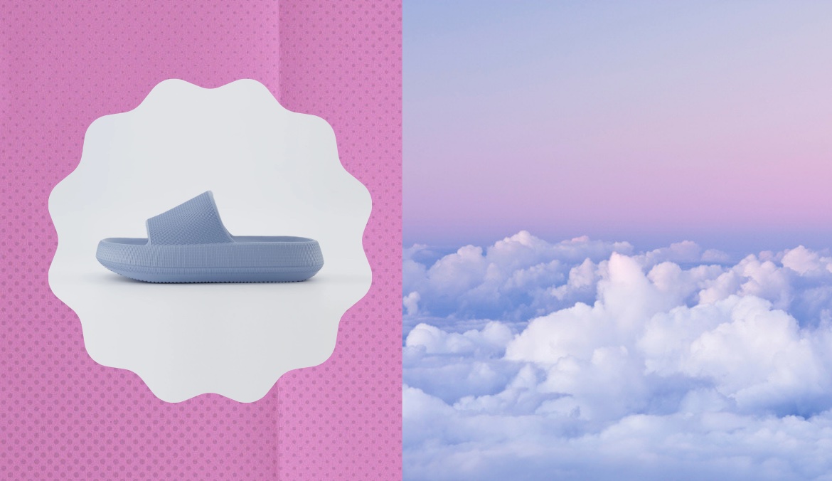 These $25 ‘Cloud’ Slides Support My Tender Ankles All Day Long (and Feel Like Nothing’s on My Feet)