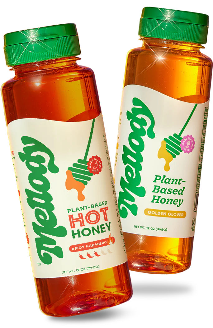 mellody vegan honey bottles