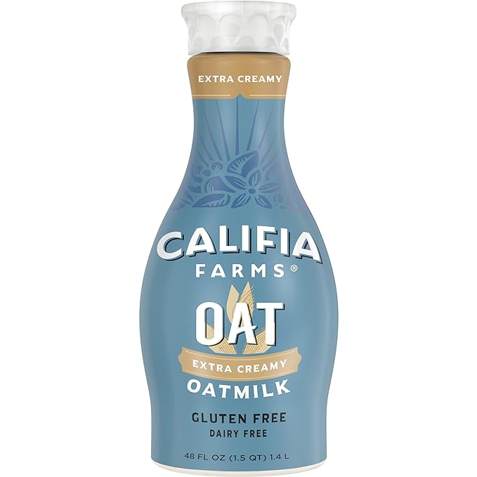 califia farms extra creamy, one of the best oat milks