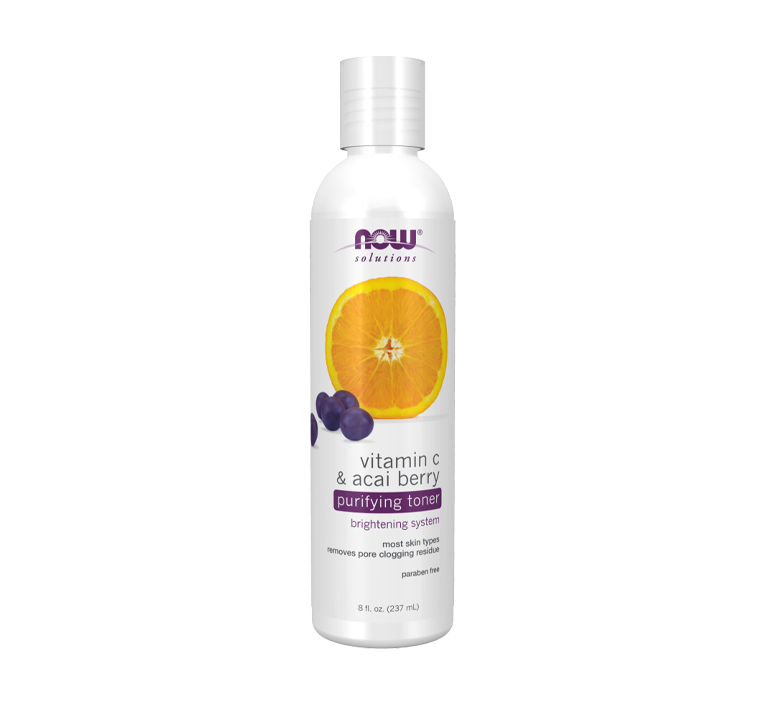 NOW® Solutions Vitamin C & Acai Berry Purifying Toner
