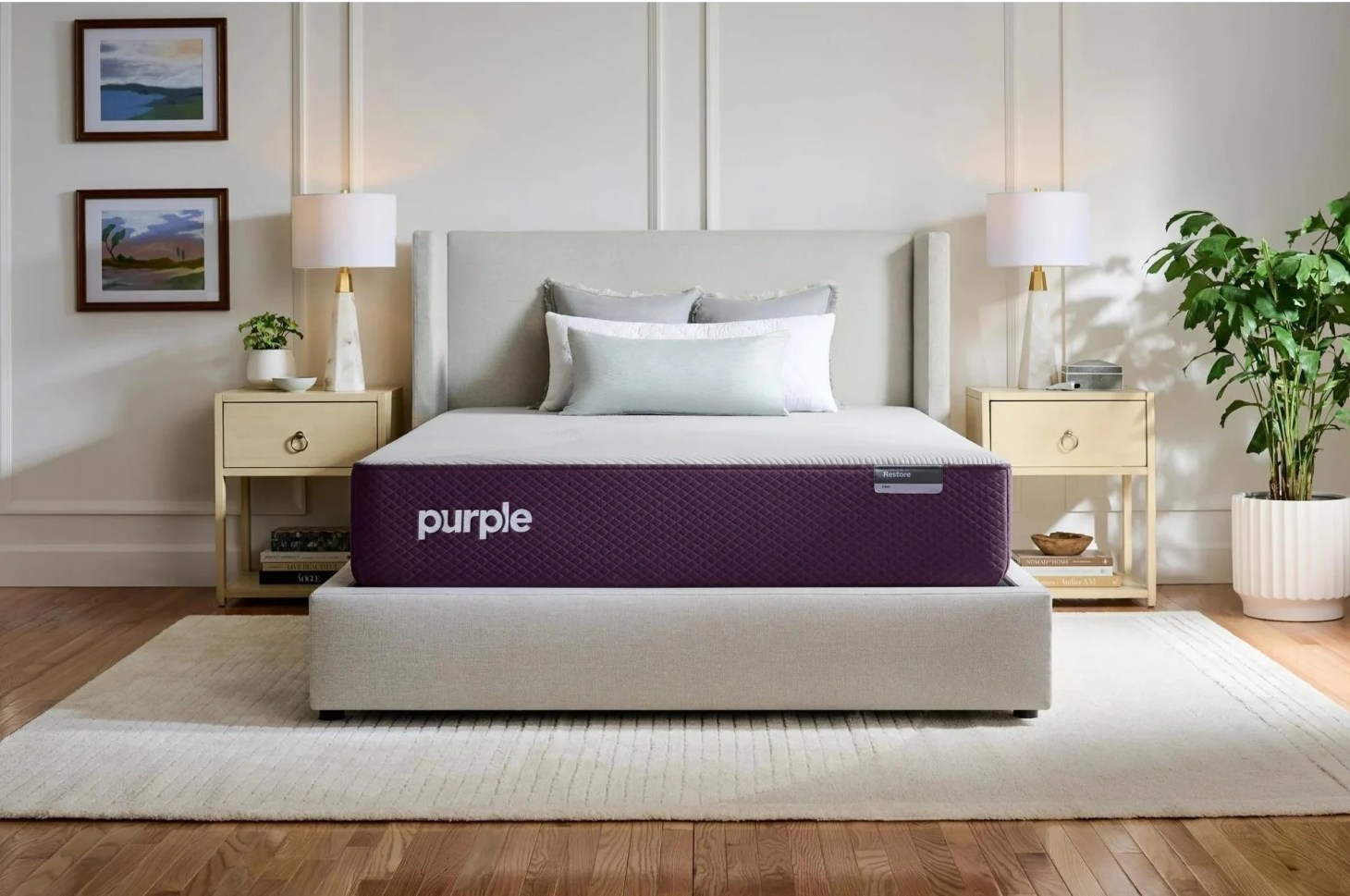 restore hybrid, from purple's 4th of july mattress sale