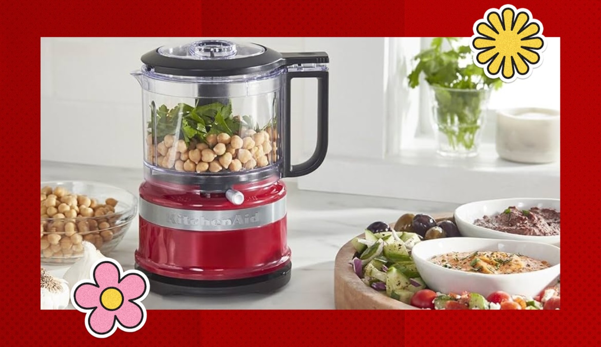 This Powerful Food Chopper From Kitchenid Does It All (Without Taking Up Precious Counter Space)