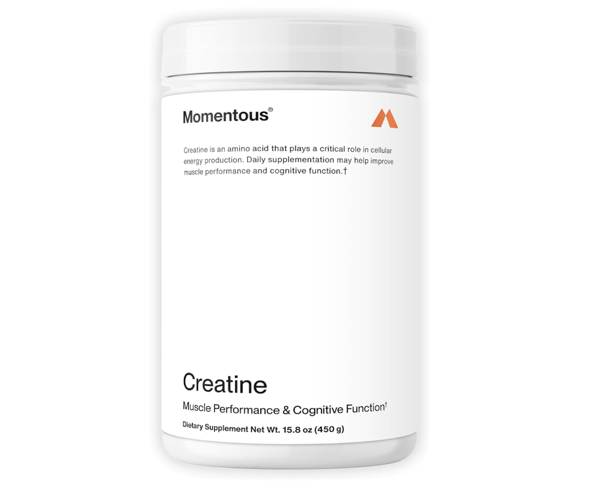 Momentous Creatine on white background