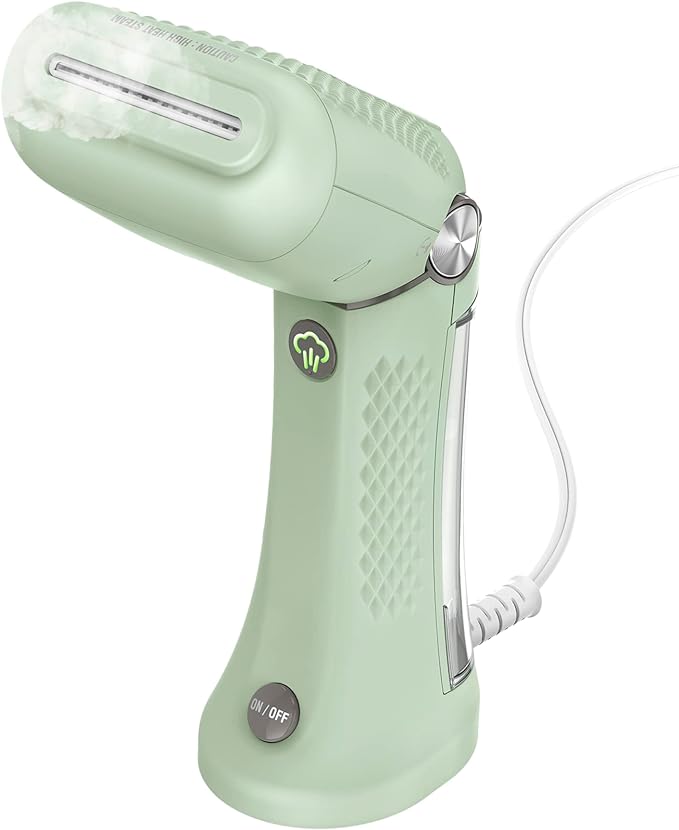 conair mint green mini steamer