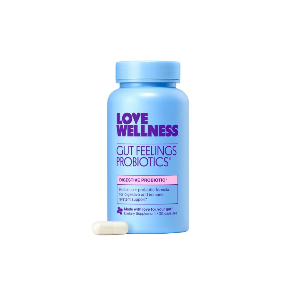 Love Wellness Gut Feelings Probiotics