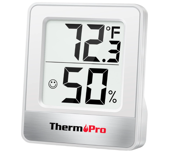 ThermoPro TP49 Hygrometer used indoors when your allergies are so bad right now