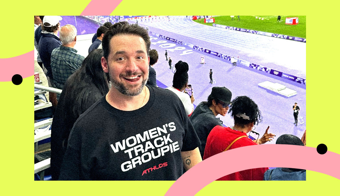 At the Olympics, Alexis Ohanian Is Putting His Money Where His Mouth Is for Women’s Sports