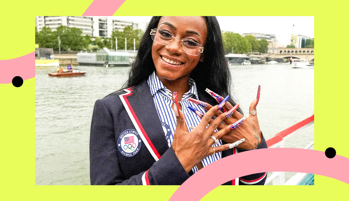 The 12 Best Olympic Nail Art Looks From the 2024 Games