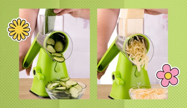 I Use This $19 Rotary Grater Almost Single Time I Cook—Here’s Why