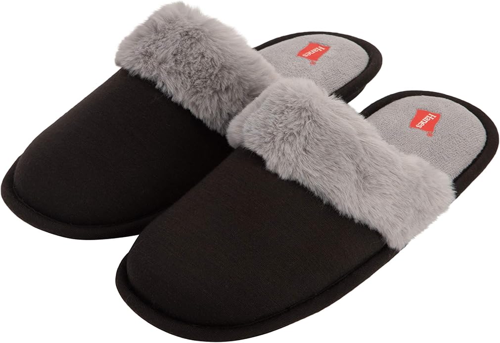 hanes comfort slippers on amazon