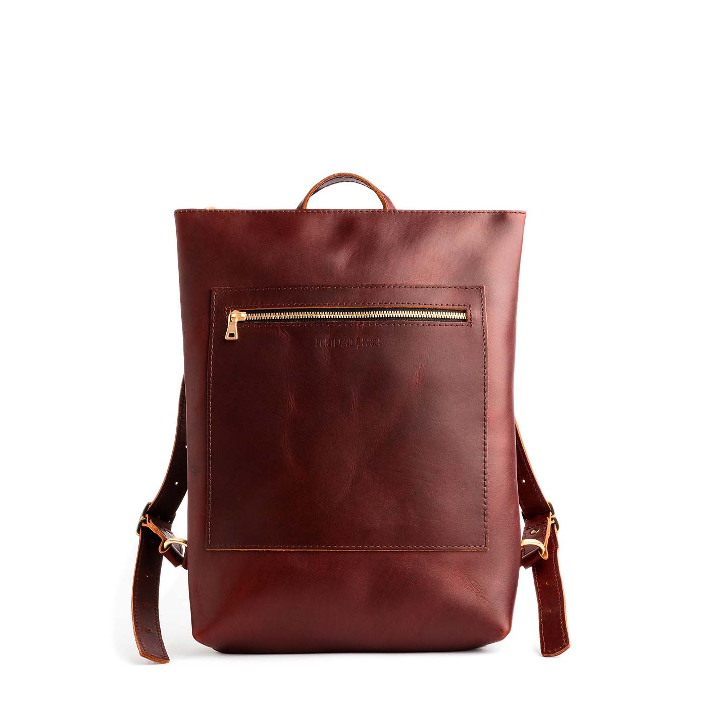 portland leather goods almost perfect laptop backpack for college