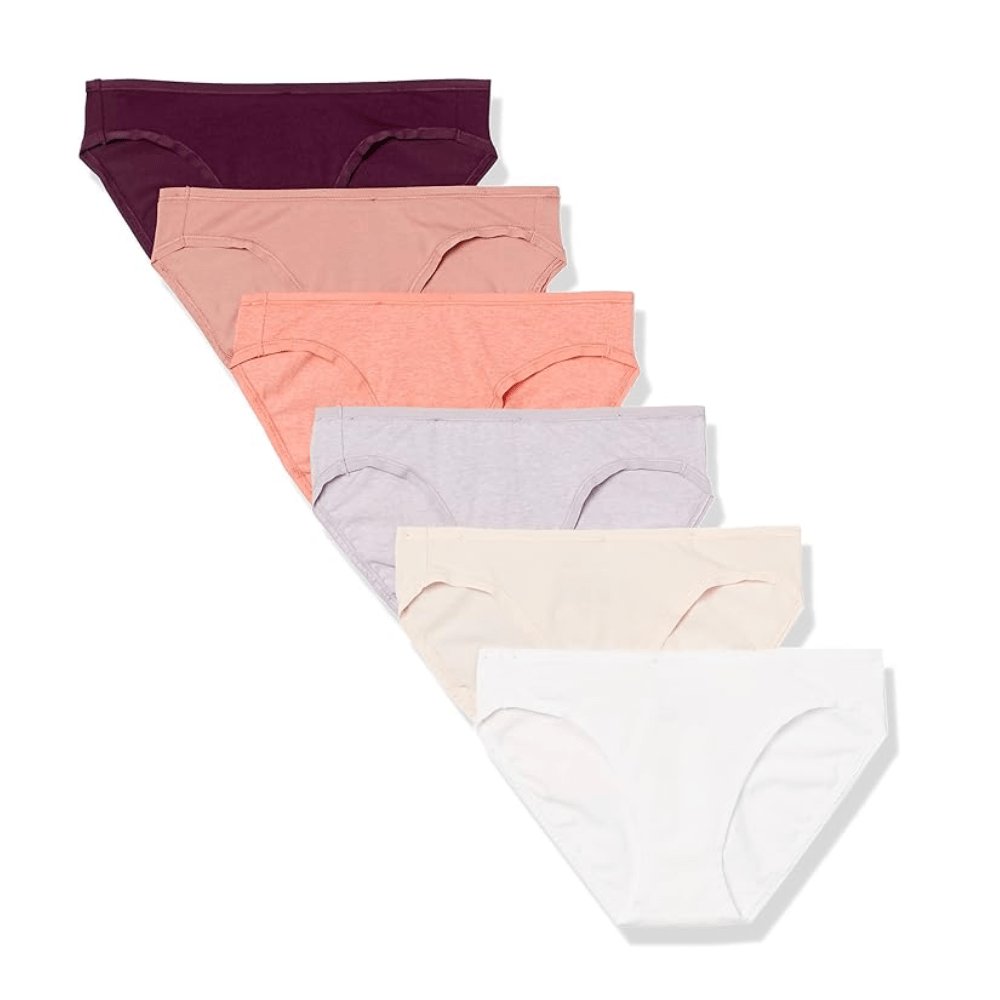 Amazon Essentials Bikini Brief Underwear (6-Pack)