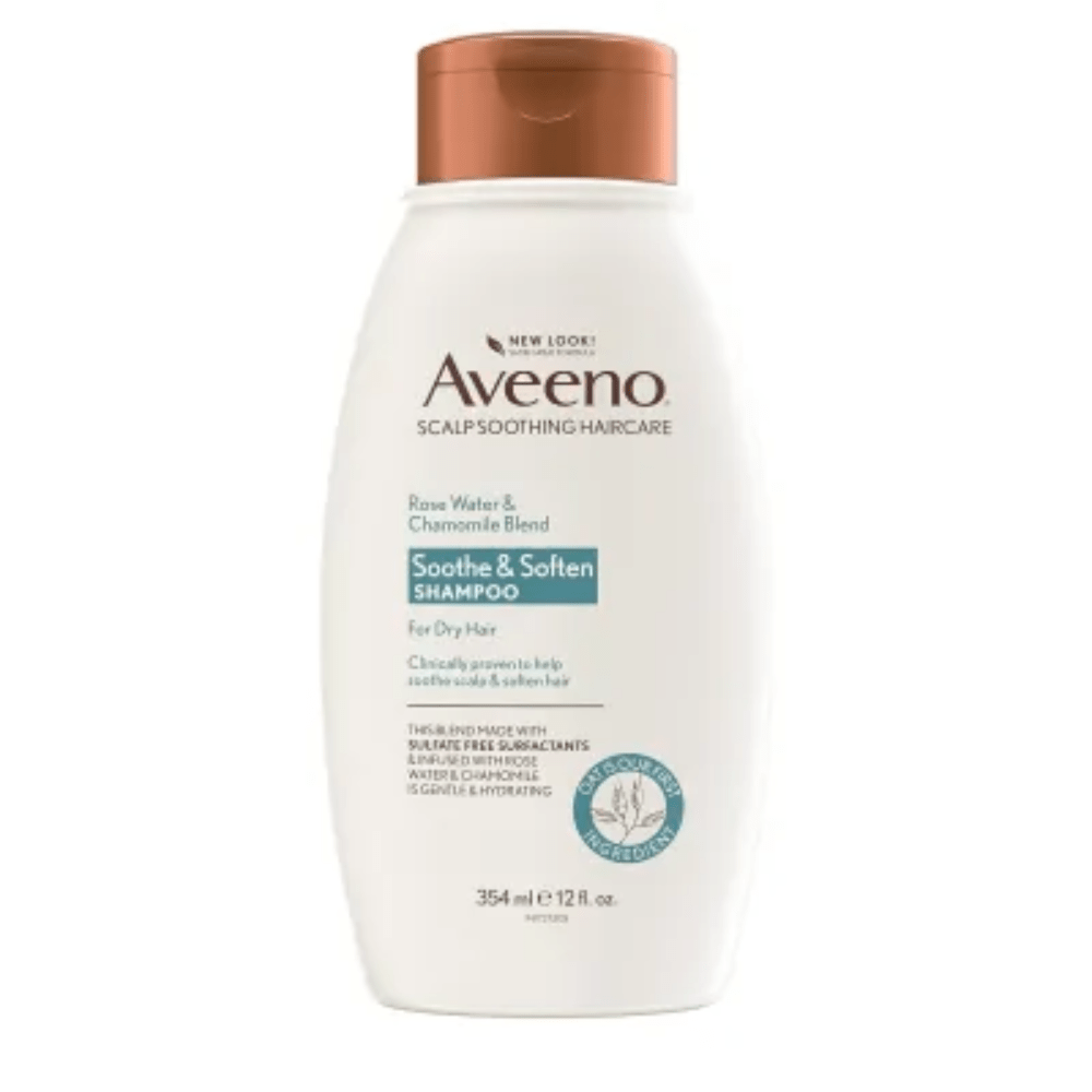 Aveeno Rose Water & Chamomile Shampoo for Dry Hair