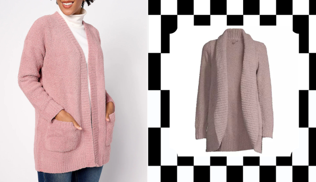 Hurry! Barefoot Dreams CozyChic Chenille Cardigan Is on Sale, and It’s Bound to Go Fast