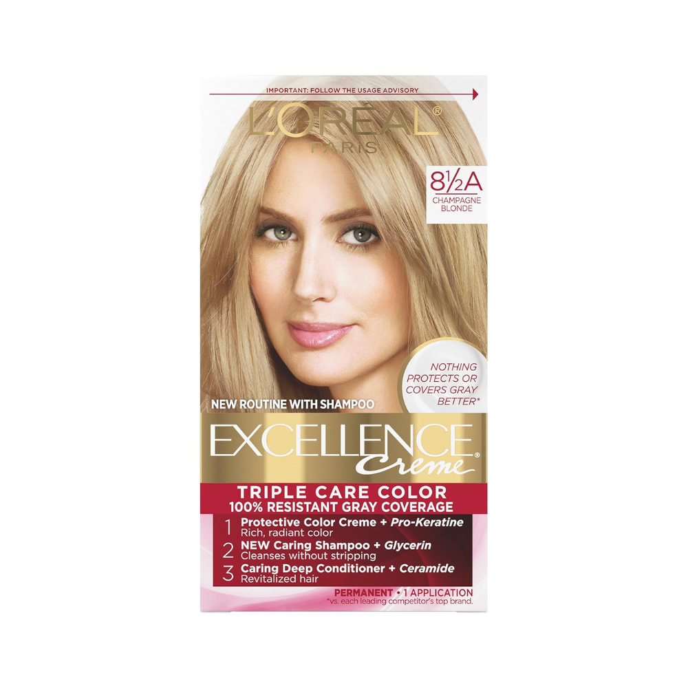 L'Oréal Paris Excellence Creme Permanent Triple Care Hair Color