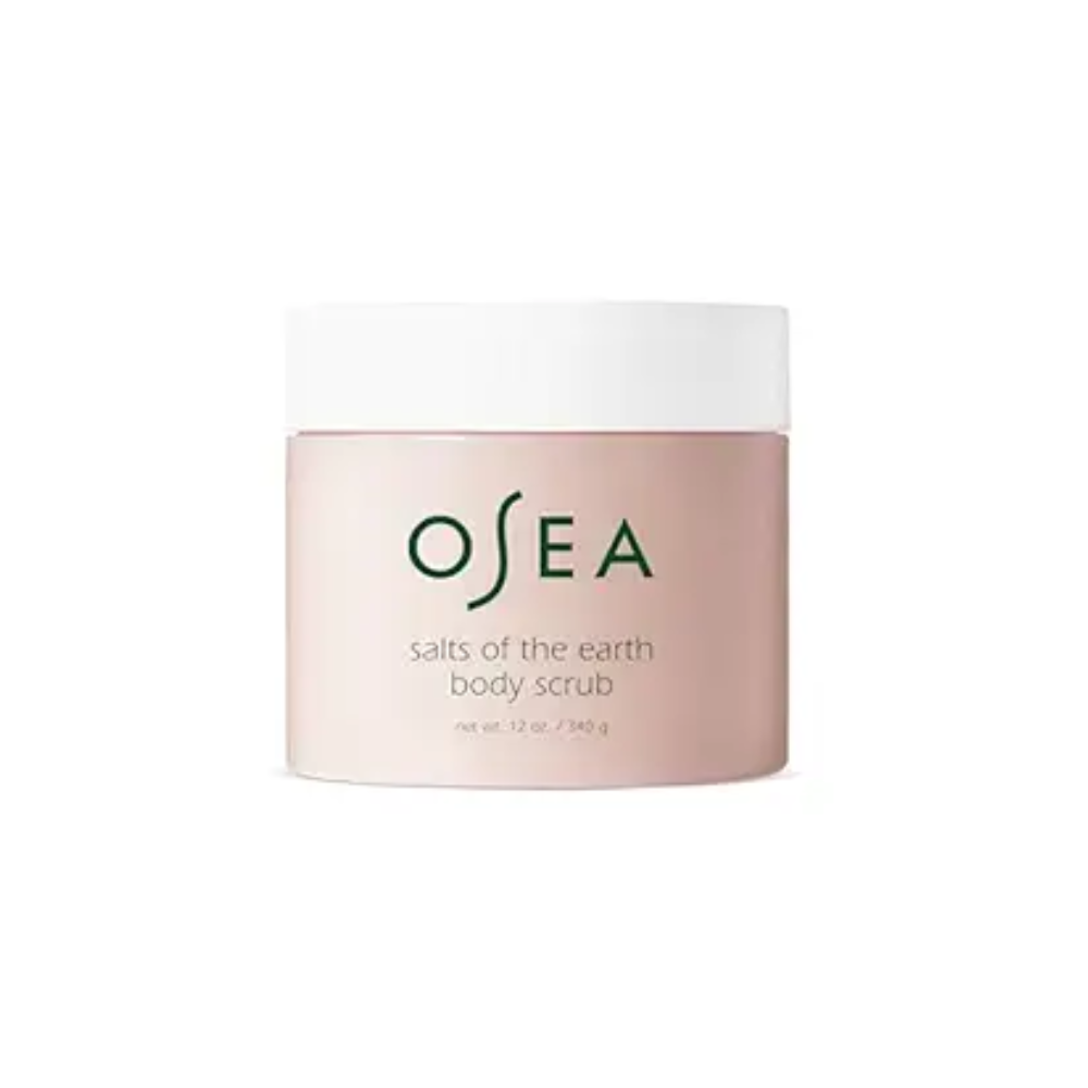 Body scrub with Osea earth salts