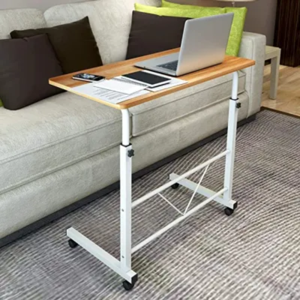 SS Line Rolling Adjustable Desk