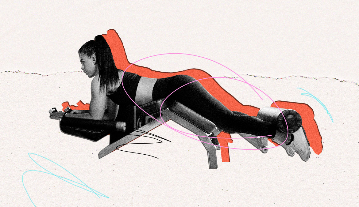 Your Lower Body Is Begging You to Do More Lying Hamstring Curls