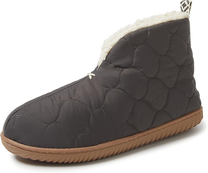 dearfoams bootie slippers with arch support