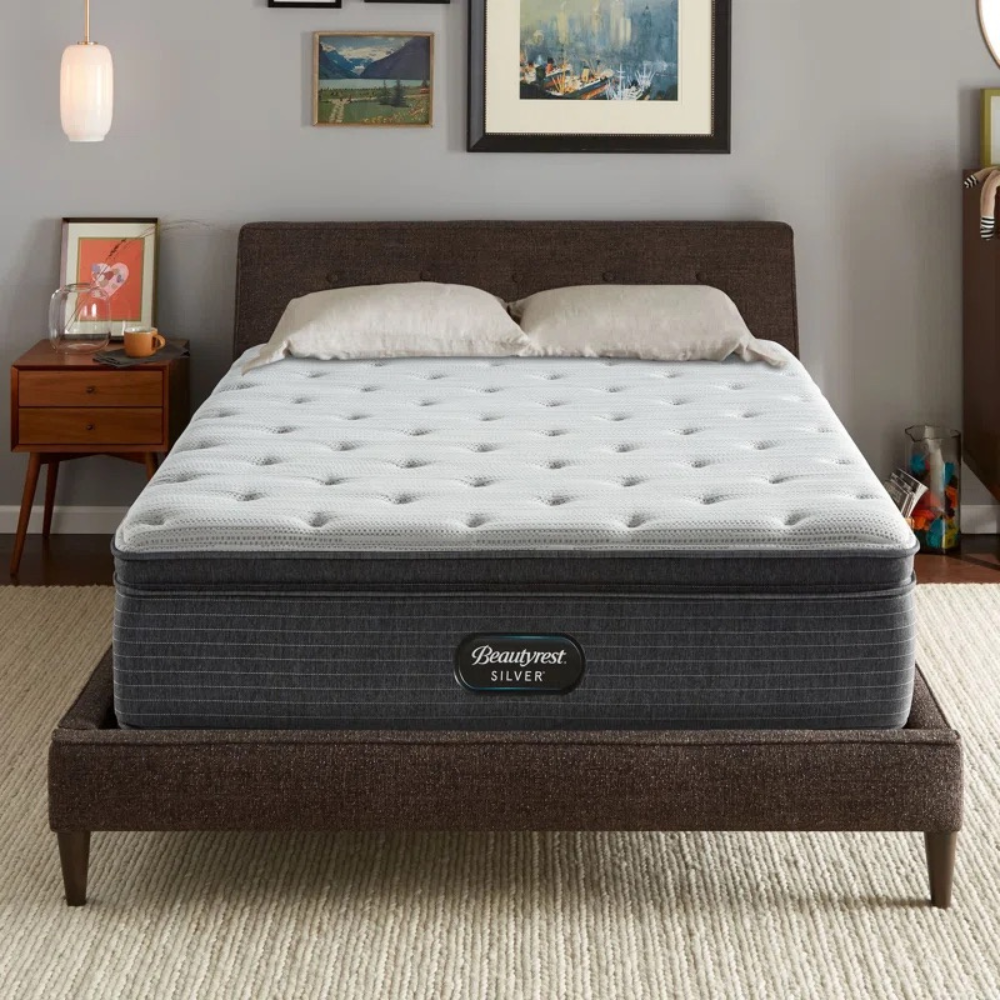 Beautyrest Silver BRS900 Plush Pillow Top 15.25” Innerspring Mattress