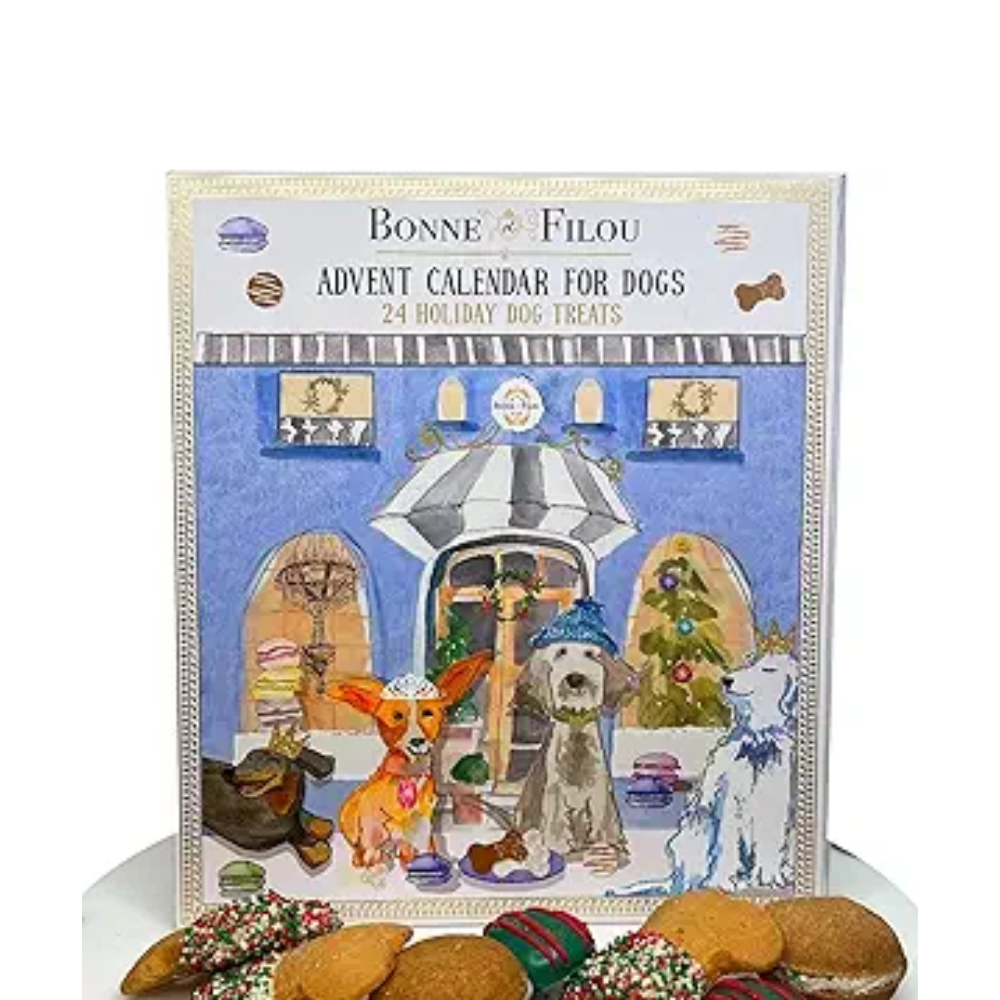 Bonne et Filou 2024 Dog Treats Advent Calendar