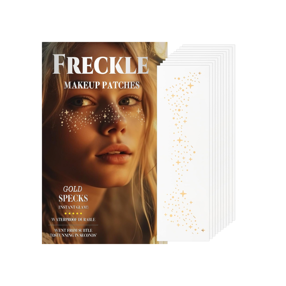 Fazit Gold Glitter Freckles Makeup Patches