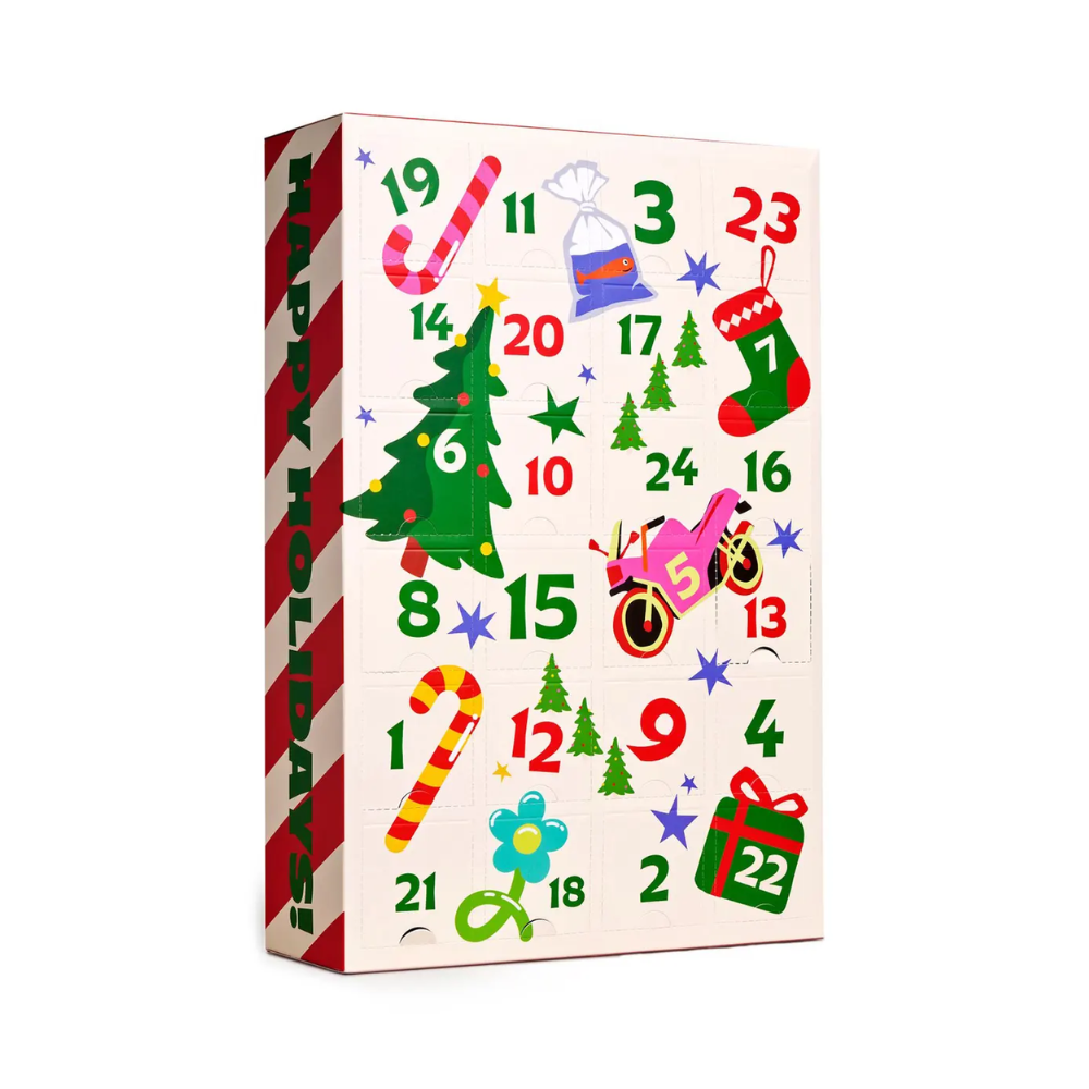 Happy Socks 2024 24-Pack Advent Calendar Gift Set