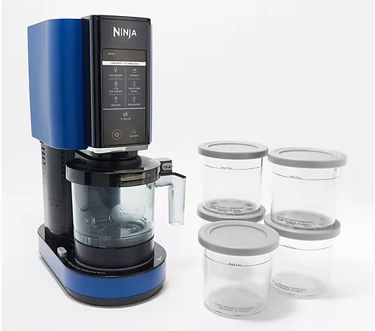 Ninja CREAMi 7-in-1 Frozen Treat Maker with Extra Pints