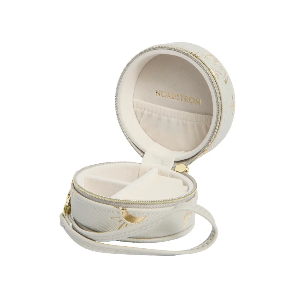 Nordstrom Mini Round Jewelry Box