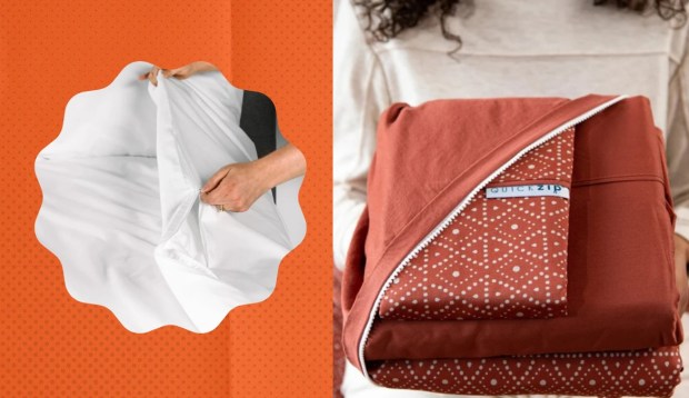 Psst—the No-Slip Fitted Sheet You Didn’t Know You Needed Is on Sale Right Now