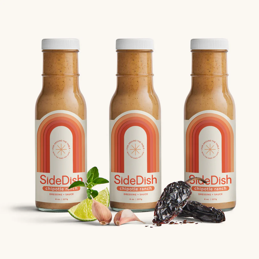 SideDish Chipotle Ranch Dressing (3-Pack)