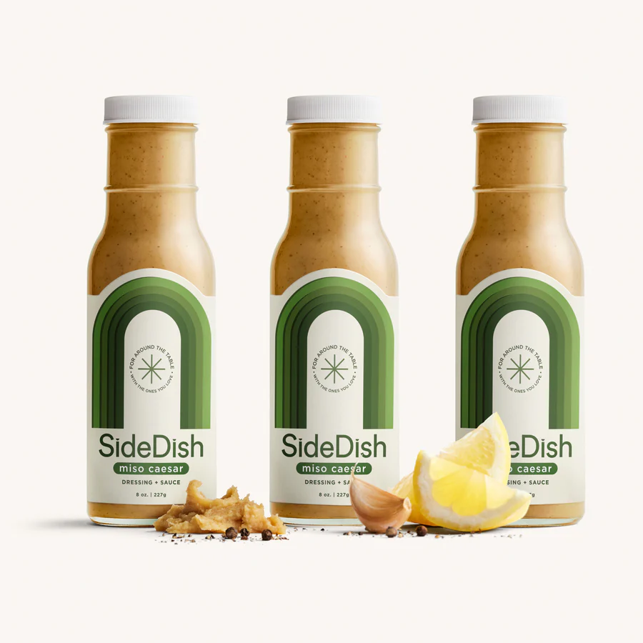 SideDish Miso Caesar Dressing (3-Pack)