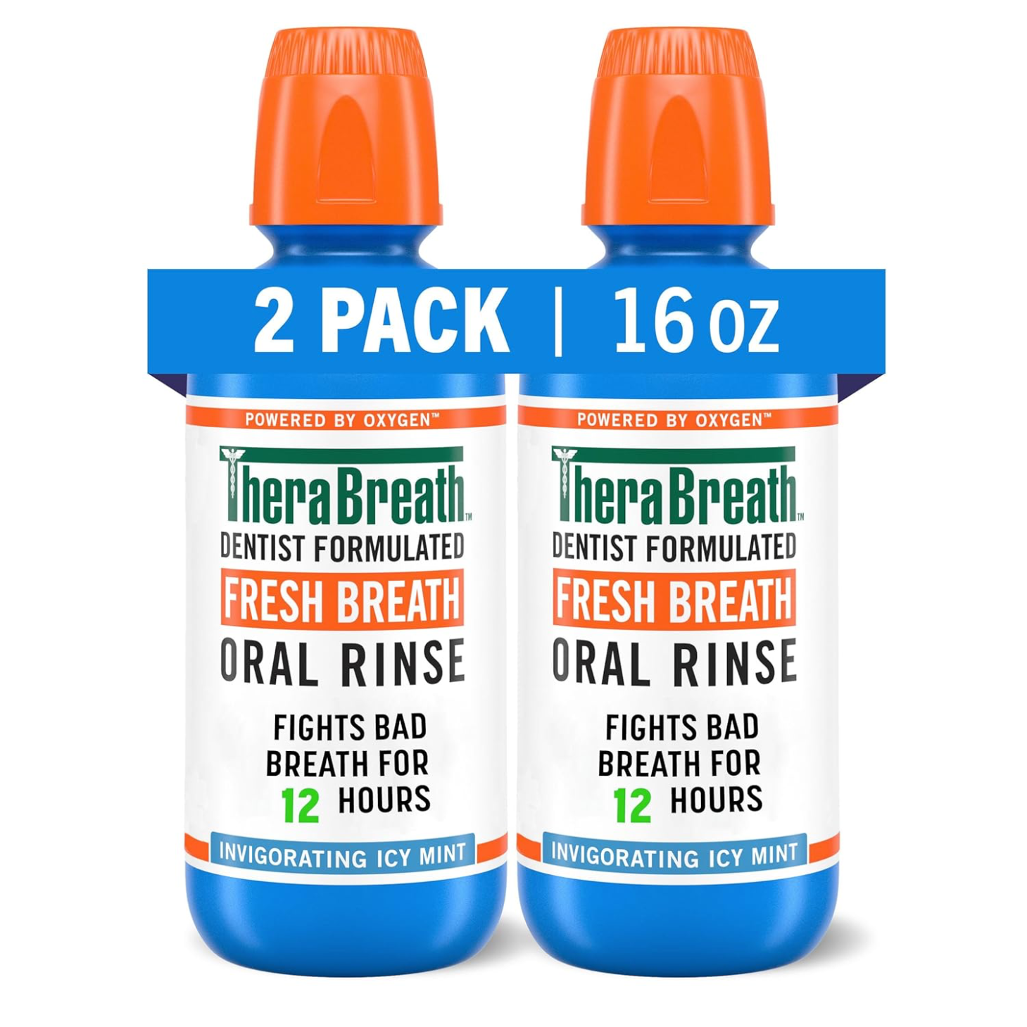 TheraBreath Fresh Breath Oral Rinse (2-Pack)